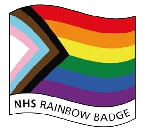 NHS Rainbow Badge